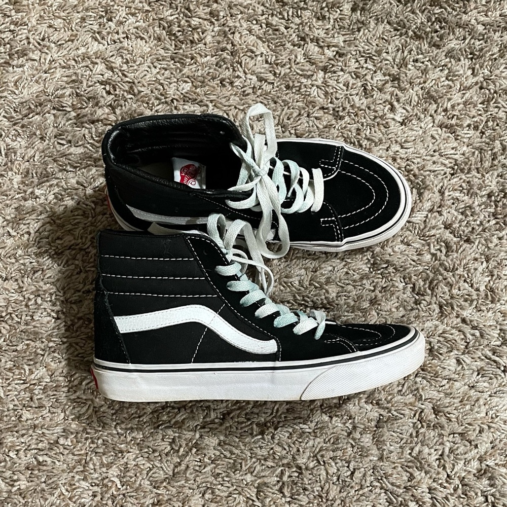 Vans Classic Black Sk8-Hi Tops